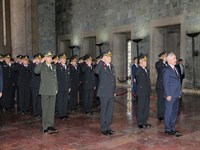 Anıtkabir'e Çelenk Koyma Töreni 